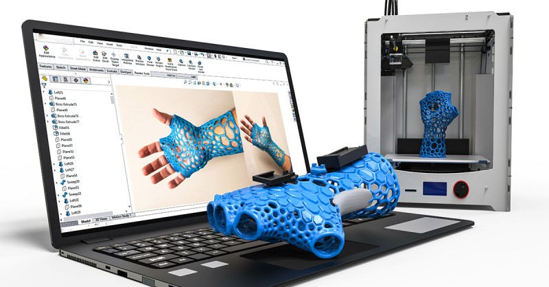 الطباعة ثلاثية الأبعاد (3D printing)